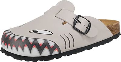 Lico Bioline Clog Hai Tamancos para homem, cinzento