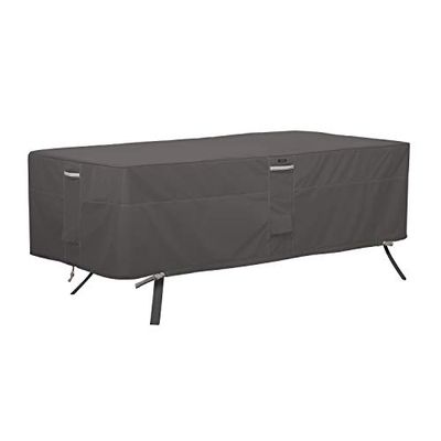 Classic Accessories Ravenna, copertura impermeabile per tavolo da giardino, rettangolare, ovale, 213 cm
