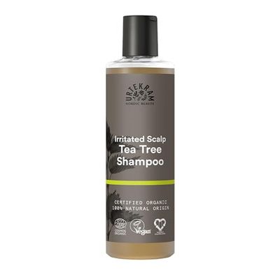 Urtekram Shampoo, Irritated Scalp, Vegan, Organic, Natural Origin, Tea Tree, 250 ml