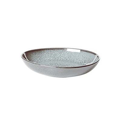 Like. by Villeroy and Boch – Lave glacé Small Shallow Bowl, 22 x 21 x 4.2 cm, Stylish Bowl Made from Stoneware for Small Side Dishes and Salads, Dishwasher and Microwave-Safe