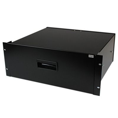 StarTech.com Tiroir de Montage en Rack 4U - 25 kg - Tiroir de Stockage en Rack 4U en Acier pour Rack ou Armoire 19" AV / Serveur / Équipement Réseau (4UDRAWER)