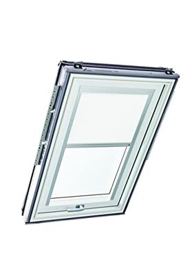 Original Roto Roller Blind Exclusive ZRE Daylight Blind for Roto Roof Windows Guide Rail Silver For Windows Series Designo R6/R8, i8 and Classic 64/84 Size 094/118 | 09/11 Colour White