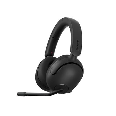 Sony INZONE H5 - Casque Gaming sans-Fil, 360 Spatial Sound for Gaming, Confortable, Autonomie de 28 Heures, Faible Latence, Micro Perche de Haute qualité, Compatible PC & PS5 - Noir