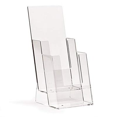 Taymar Brochure Stand/Flyer Stand 2 Compartments 1/3 A4 Consecutive