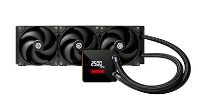 ENERMAX LIQTECH XTR, refroidissement à eau pour processeur, 360 mm, TDP 550 W+, AMD Ryzen Treadripper sTR5/sTRX5/SP6, Intel Xeon LGA4677, couverture 100% du processeur, affichage numérique,