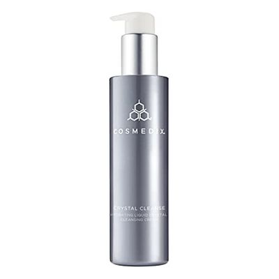 Cosmedix Crystal Cleanse - Hydrating Liquid Cleansing Cream - Removes Daily Impurities - Gentle Enough for All Skin Types - Delivers Long-Lasting Moisture - Refreshes Your Complexion - 163.5 ml