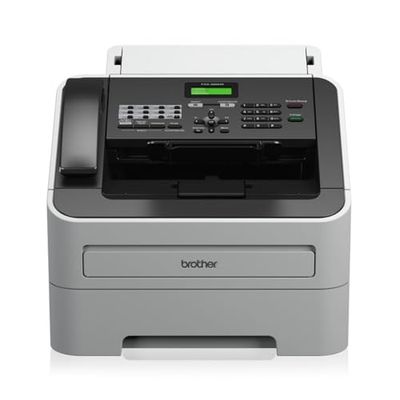 Brother FAX-2845 - Fax laser monocromático de alta velocidade com auricular telefónico e função de cópia