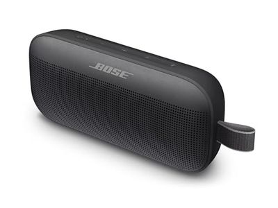 Bose SoundLink Flex Bluetooth Portable Speaker, draadloze waterdichte speaker voor buiten - Kleur Zwart
