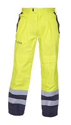 Hydrowear 043408 Munchen multi normal FR AST byxa, 64% bomull/35% polyester/1% antistatisk fiber, 60 storlek, gul/marinblå