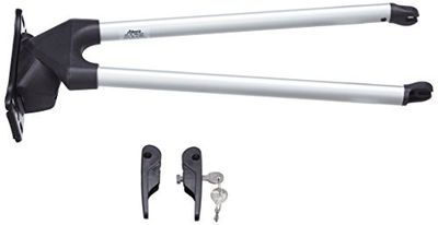 Atera 082223 Bagażnik na przednie koło do Giro Speed - Aluminium Silver - Uzupełnienie bagażnika dachowego do roweru szosowego lub górskiego