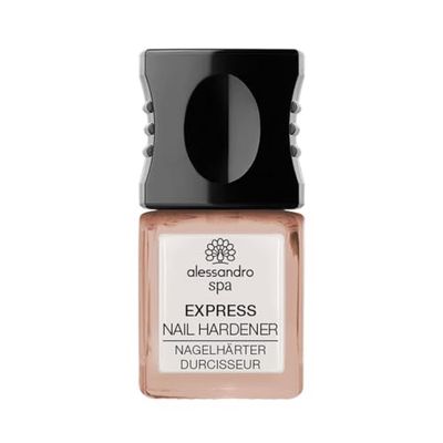 alessandro EXPRESS Durcisseur d'ongles Peanut – Produit 2 en 1 – 10 ml