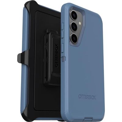 OtterBox Funda para Samsung Galaxy S24 Defender, Resistente a Golpes y caídas, Ultra-Rugerizada, Protectora, Testada 5X con estándares Militares anticaídas, Azul