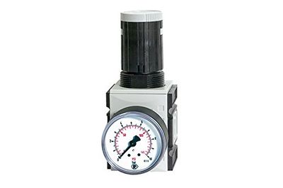 RIEGLER 100030-FU 7196 tryckregulator »FUTURA«, inklusive manometer, BG 4, G 3/4, 0,5-16 bar, 1 st.