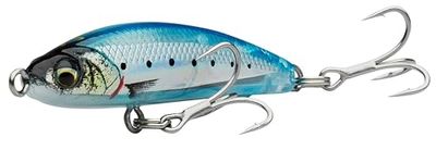 Savage Gear Gravity Pencil - Micro Pencil-bete för havsabborre, makrill, torsk, långdistansgjutning, platt profil för överlägset vattengrepp, saltvattenfiskebete kristallvitt ljus 5 cm