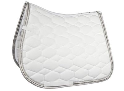 HKM Tapis de Selle Crystal Fashion - Bleu bébé - PonyViels.
