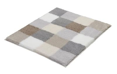 Kleine Wolke Tapis de Bain Motif Carreaux Multicolore