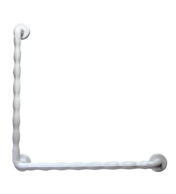 90° hoekgreep - ergonomisch, kunststof, beenlengte: 600 mm wit