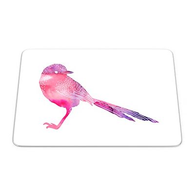 Bonamaison, Rechthoek Pop Art Digital bedrukte muismat, antislip onderkant, voor kantoor en thuis, grootte: 22x18 cm