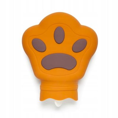 Kidnort Siliconen thermofor in de vorm van een teddybeerpoot 420 ml (Retter Brun)