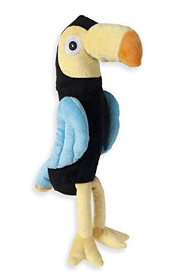 Karlie 521579 Jouet en Peluche pour Chien Bleu/Jaune 38 x 14 x 8 cm