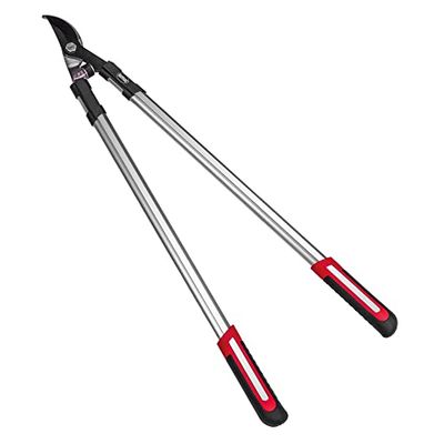 Amig - Tijera de Poda a Dos Manos | Mango de Aluminio y Hoja recubierta de Teflón | 60 cm | Corte Bypass | Capacidad de corte 38 mm | Para Ramas Verdes y Húmedas de Árboles y Arbustos