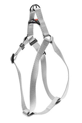Karlie Art-Sportiv Plus Harnais Universel 1-2-3 Step and Go Couleurs Mix and Match B : 15 mm Br um : 25-45 cm S Gris Clair