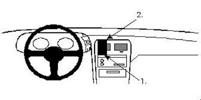 Brodit 852053 ProClip uchwyt