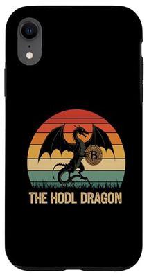 Bitcoin Fantasy Bitcoins Dragon Power Art Legendary Bitcoin Case for iPhone XR