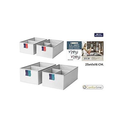 Confortime 61544 Organizzatore, Multicolore, Unica
