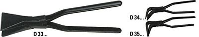 Bessey D35-60 90 Degree Curved Seaming Pliers, Black