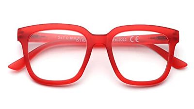DE TOMASO 526 Occhiali da Lettura, Rosso, (+1,50) Unisex