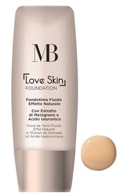 MB Milano - Fondotinta Love Foundation - BEIGE DORATO 03 - Leggero & Naturale - Idrata & Illumine