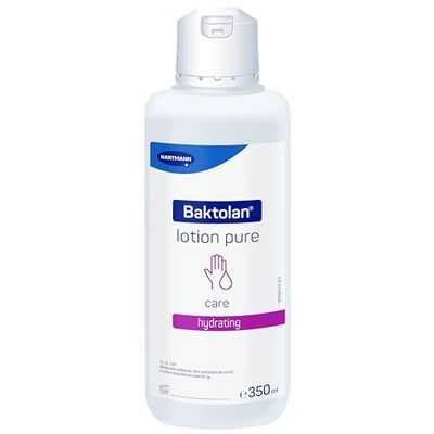 Baktolan Lotion pure hydratante, à absorption rapide, sans parfum, huile dans l'eau (O-W) pour peaux normales