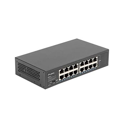LANBERG Switch 16 GIGABIT ETHERNET Rack 10"/19"