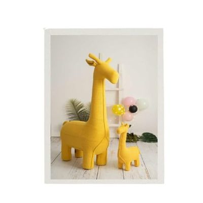 Crochetts Tableau Multicolore 33 x 43 x 2 cm Girafe