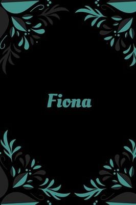 Fiona: Personalisiertes Notizbuch mit namen, hübsches Geschenk für Fiona