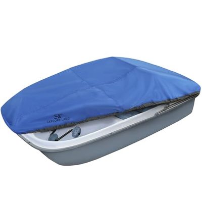 Explore Land Housse de Protection pour pédalo 3 ou 5 Personnes, étanche et résistante, pour l’extérieur - Bleu