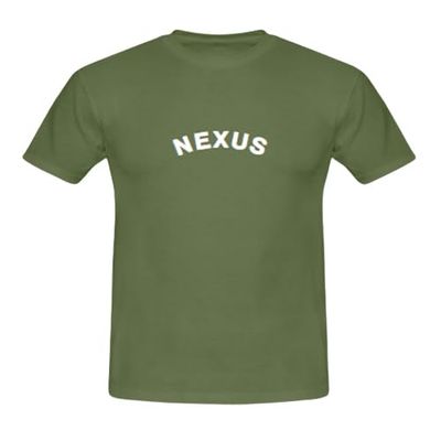 Nexus Palau T-shirt, volwassenen, uniseks, legergroen, XXL