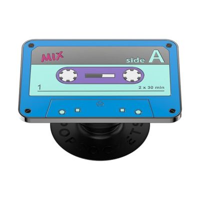 PopSockets: PopGrip - Supporto e Impugnatura per Telefoni Cellulari e Tablet con un Top Intercambiabile - Enamel Mix Tape