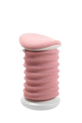 TOPSTAR Sitness Tabouret Dynamique certifié 4D AGR Blanc Papyrus Rose