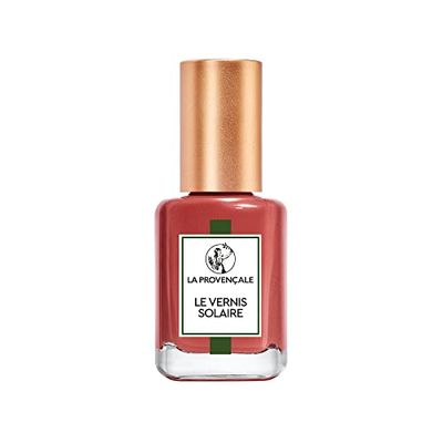 La Provençale Maquillage - Le Vernis Solaire - Vernis à Ongles Longue Tenue - Enrichi en Huile d'Olive Bio AOP Provence - Fini Brillant Laqué - Teinte : Rose Restanque (203)