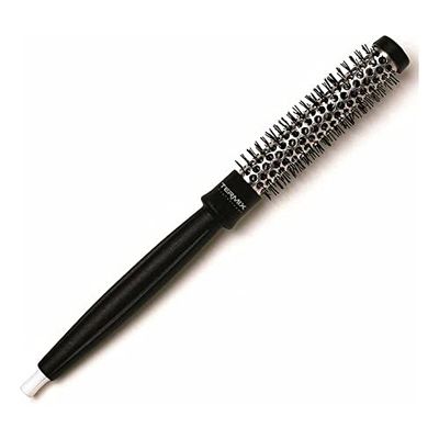 Termix Profesional Hairbrush Ø 17 mm- Aluminum thermal hairbrush with nylon bristles, ideal for all types of hairstyles