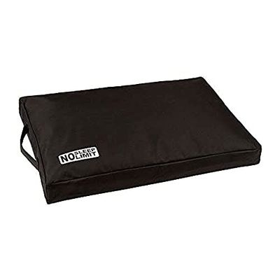 Wouapy nessun Limite di Sonno Materasso per Cani, Nero, Letto per Cani in 60 x 45 x 8 cm