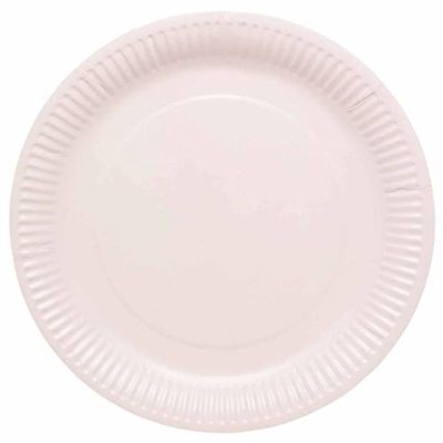 amscan-Piatti di carta rosa chiaro, 9915400-201-66