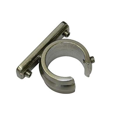Gardinia Ring adapter for universal carrier for diameter 20 mm stainless steel look, Steel, Ø 20