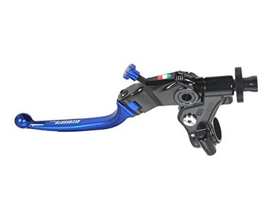 ACCOSSATO Commande d'embrayage à câble avec Levier articulé coloré (Bouton+Levier) avec Fixation Micro pour Benelli Trois 1130 k Amazonas de 2007 à 2012 CC 1130