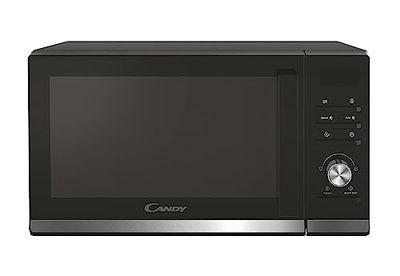 Candy Moderna Forno a Microonde 23 Litri, 900W, 40 Programmi Automatici, 6 Livelli di Potenza, Funzioni Defrost e Autoclean, App hOn, Libera Installazione, 38,9 x 38,9 x 28,1 cm, Nero - CMWA23TNDB