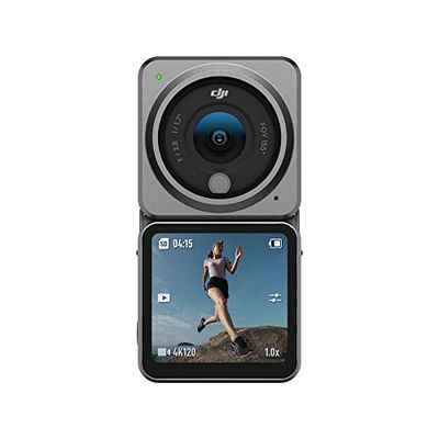DJI Action 2 Dual-screen-combo (32GB) -actiecamera met dubbele OLED-touchscreens,155° FOV, magnetische hulpstukken, stabilisatietechnologie