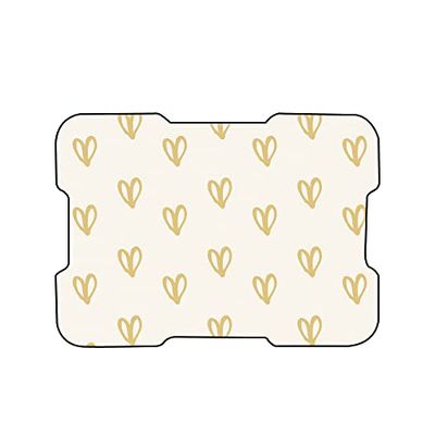 Bonamaison, Digital Printed Mouse Pad, Non-Slip Base, for Office and Home, Size: 22 x 18 cm