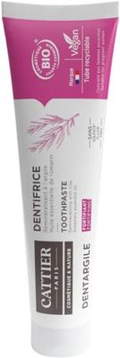 Cattier dentargile dentifrice fortifiant au romarin 100 g